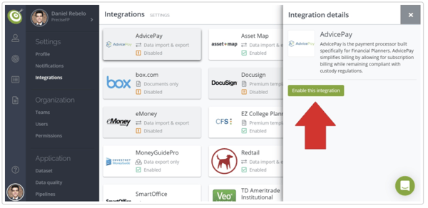 AP PreciseFP Integration