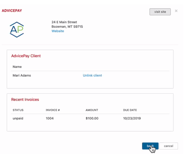 AdvicePay Redtail Integration