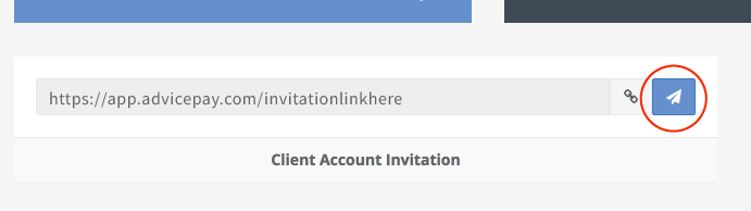 advicepay resend invite email